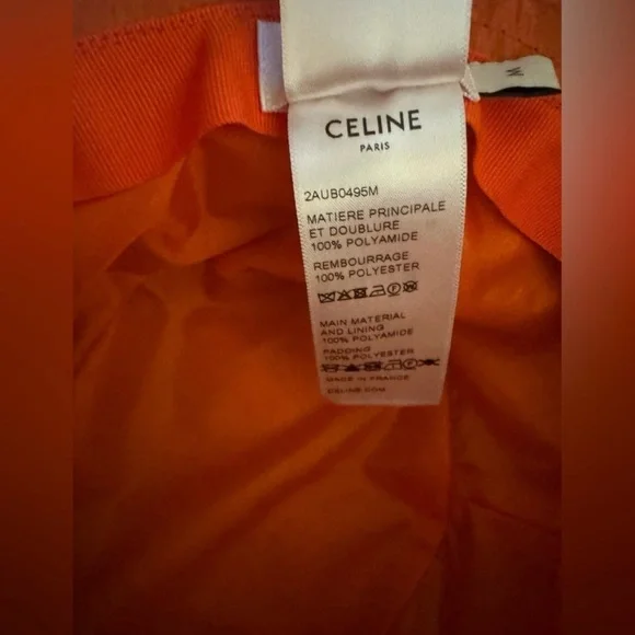 Celine Quilted Bucket Hat